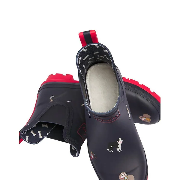 Joules Short Height Printed Rain Boots