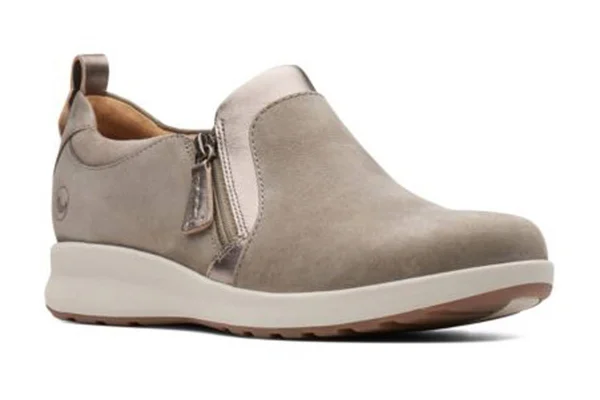 Clarks Un Adorn Zip 7 Women's Taupe