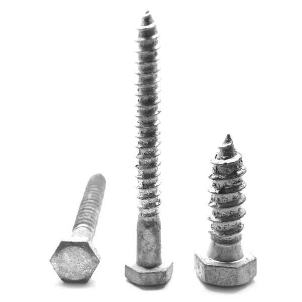 1/4x22-10 x 6x22 Hex Lag Screw Low Carbon Steel Hot Dip Galvanized Pk 100