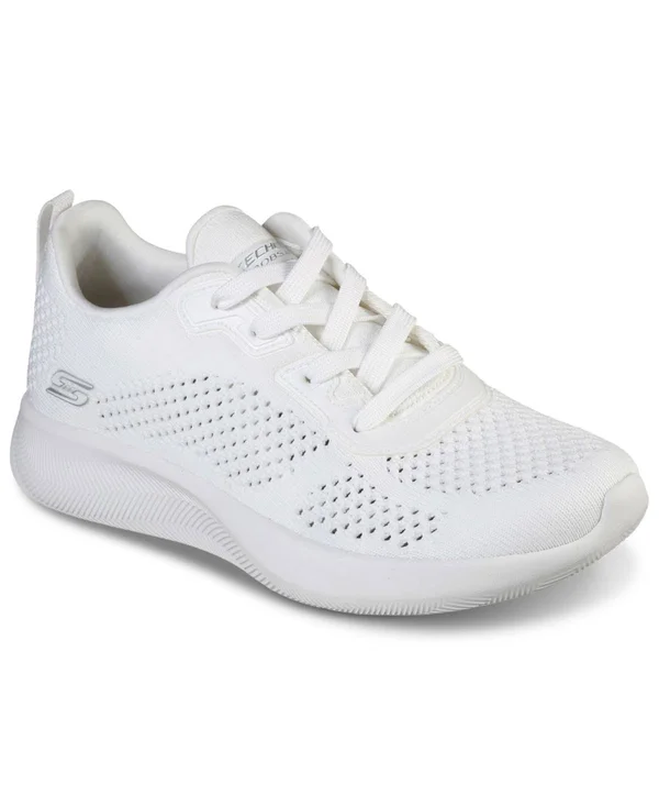 Skechers Women's Bobs Sport Squad 2 Social Space Sneaker - White