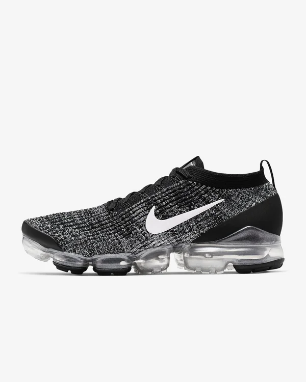 Nike Air VaporMax Flyknit 3 Men's Shoes in Black, Size: 10.5, AJ6900-002