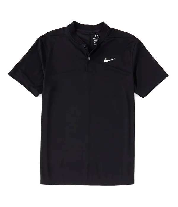 Nike Men's Dri-Fit Victory Blade Golf Polo, XL, Black