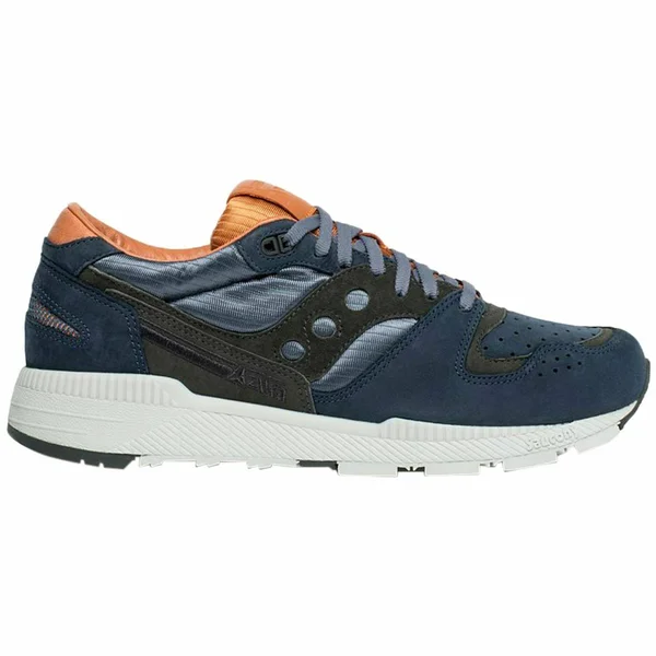 Saucony Azura Weathered Men's Sneaker - Navy/Brown, 11