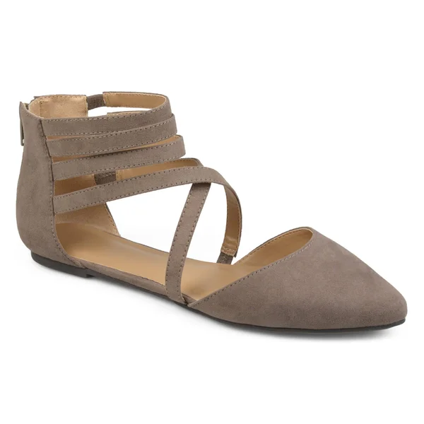 Journee Collection Women's Marlee Flats - Taupe
