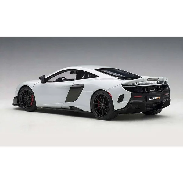 McLaren 675LT Silica White 1/18 Model Car by AUTOart