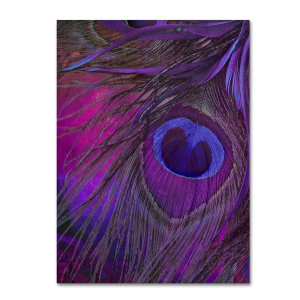 Trademark Fine Art Peacock Candy IV Canvas Art by Color Bakery - Assorted