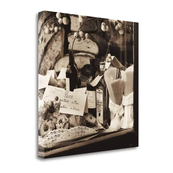 35x22 x 35x22 Pasta Pane E Vino by Alan Blaustein Fine Art Giclee Print