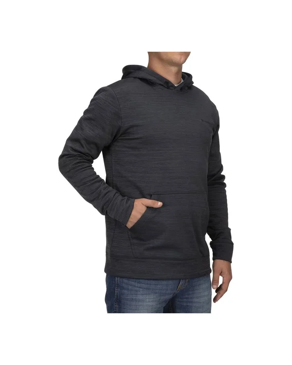 Simms Challenger Hoody - Black Heather - M