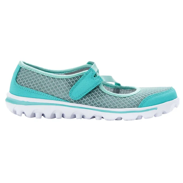 Propet Women's TravelActiv Jo Mary Jane - Size: 7, Turquoise Mesh