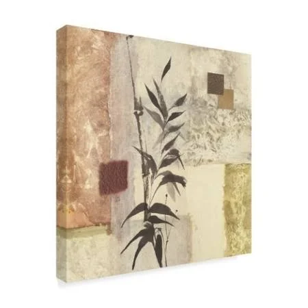 Trademark Fine Art 'Textured Bamboo I' Canvas Art by Chris Paschke - Size: 18 x 18