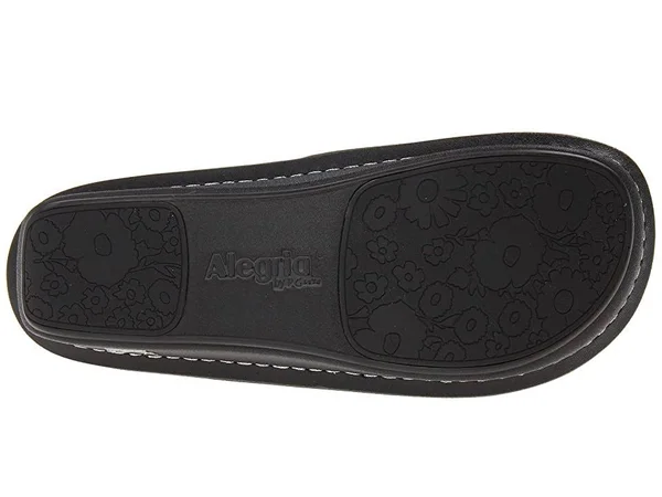 Alegria Women's Paloma Mary Jane Black Embossed Rose 37