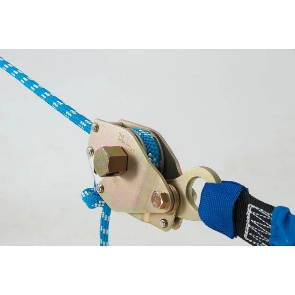Werner L120030 30ft 2-Man Rope Horizontal Lifeline System, D-Bolt ANCHOR, Rope Tensioner