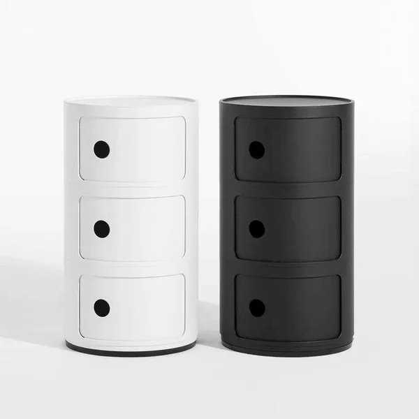 Kartell - Componibili 4986, Black Matt, 40 x 32 cm