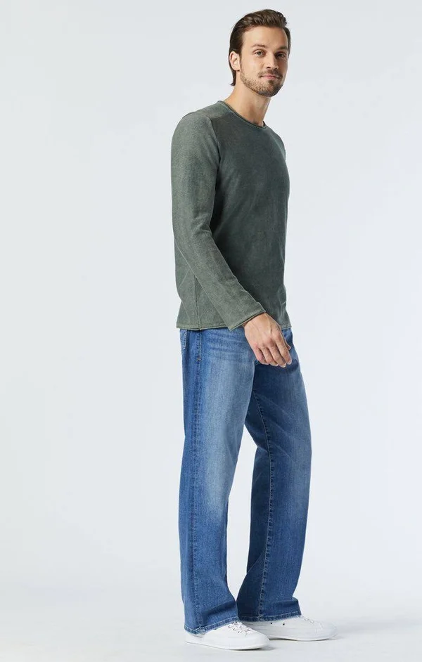 Mavi Men's Max Wide Leg Jeans