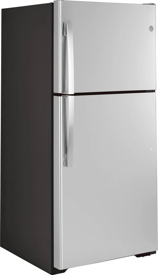 GE 21.9 cu.ft. Stainless Steel Top Freezer Refrigerator- GTS22KSNRSS