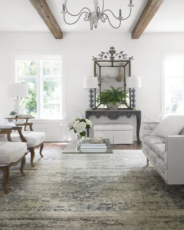 Loloi Millennium MV-04 5&3x22 x 7&6x22 Taupe, Ivory Rug