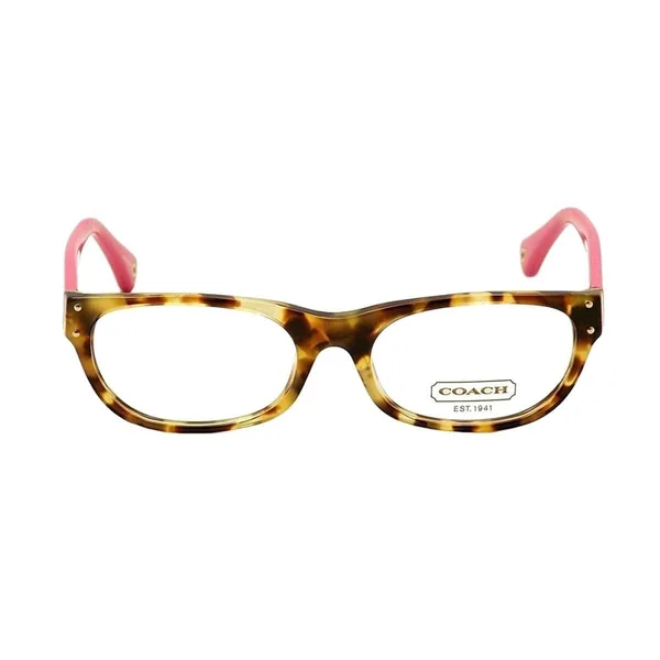 Coach HC6034 Eyeglasses - Spotty Tortoise/Fuschia (5102)