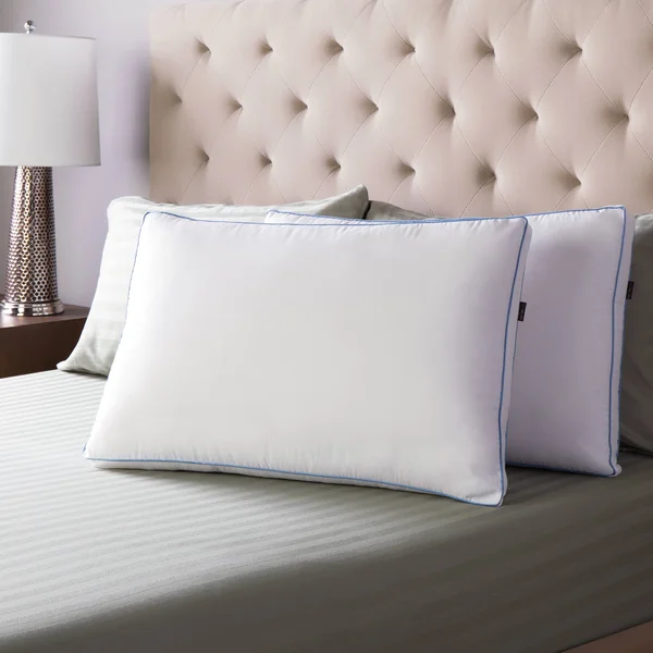 SwissLux Extra Firm Density Gusseted Pillows (Set of 2) Standard