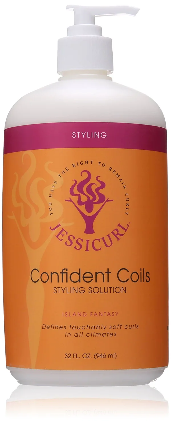 Jessicurl Confident Coils Styling Solution, Island fantasy, 32 fl. oz.