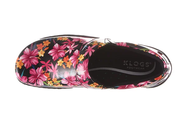 Klogs Footwear Mission Clogs, Women's, Tropical Patent, Size: 7.5
