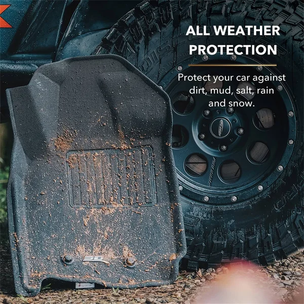 Jeep Wrangler 3D MAXpider Kagu Floor Liners
