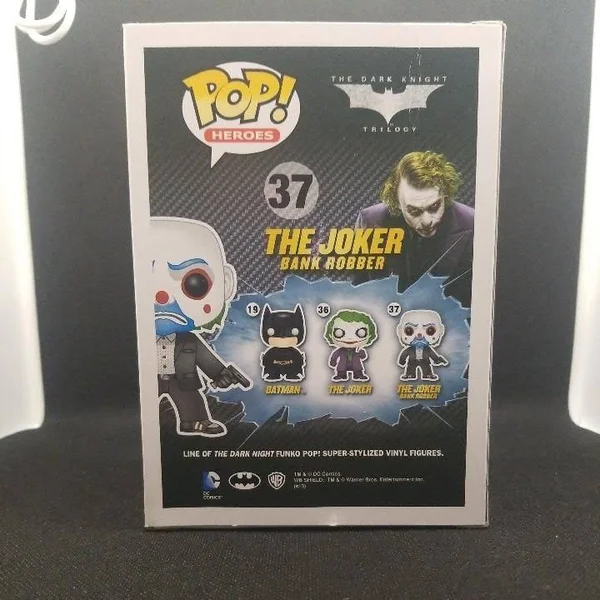 Funko Pop! Dark Knight Trilogy - Bank Robber Joker #37