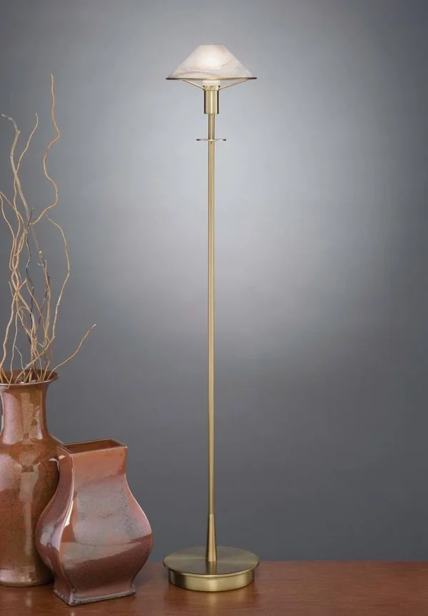 Holtkoetter 6515 AB ABR Halogen Floor Lamp, Antique Brass