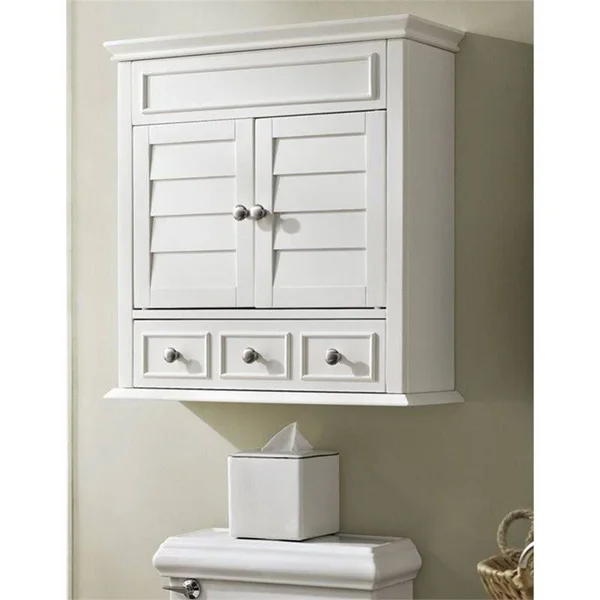 Pemberly Row Medicine Cabinet in White