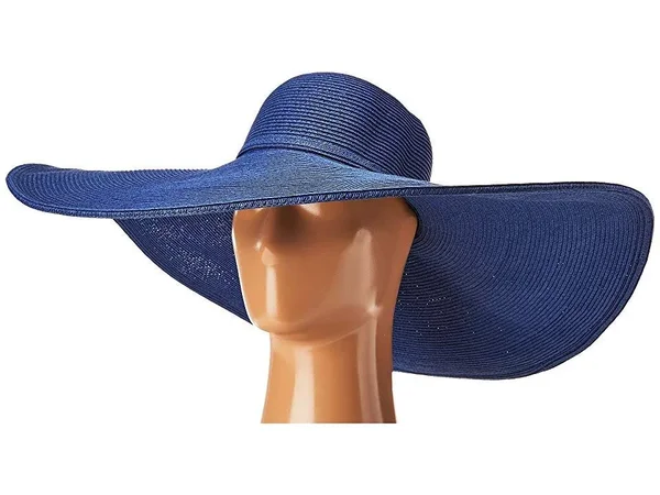 San Diego Hat Company Women's Ultrabraid XL Brim Hat Ubx2535 - Blue