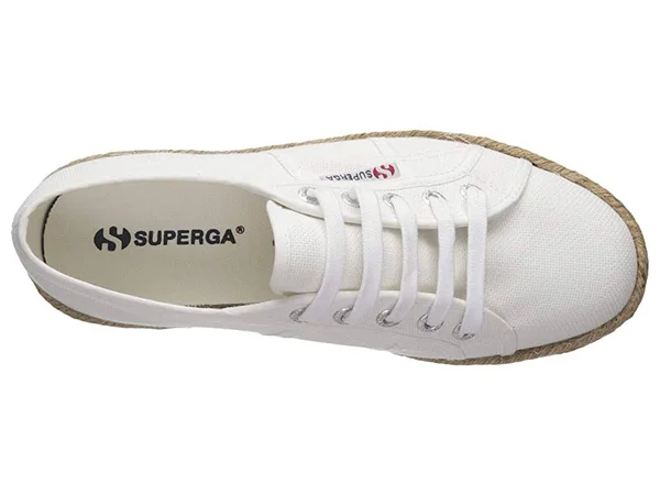 Superga 2730 Espadrille Platform Sneaker - Women's - White