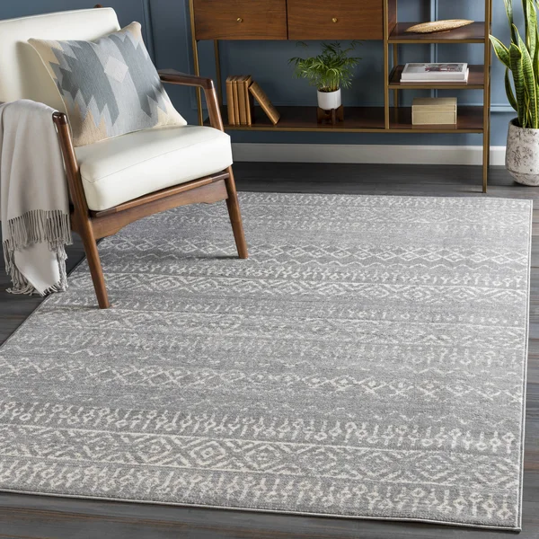 Artistic Weavers Bennett Medium Gray 7 ft. 10 in. x 10 ft. Area Rug
