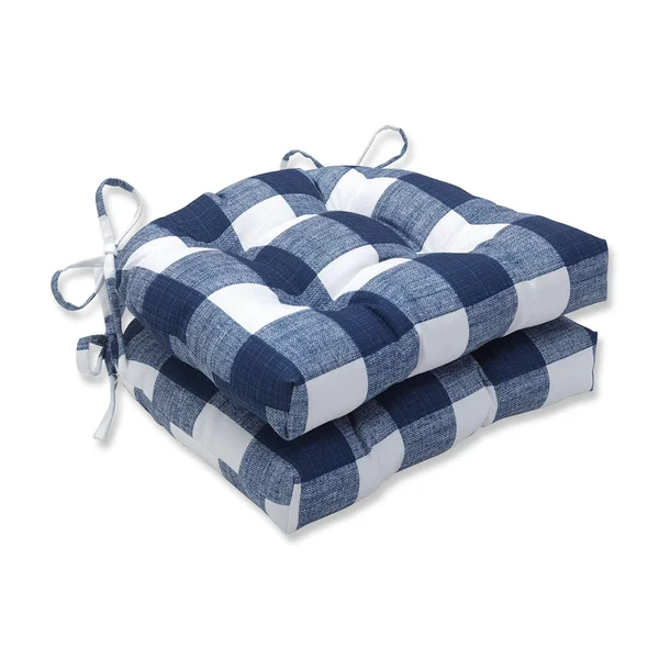 Pillow Perfect - Anderson Zaffre Reversible Chair Pad (Set of 2)