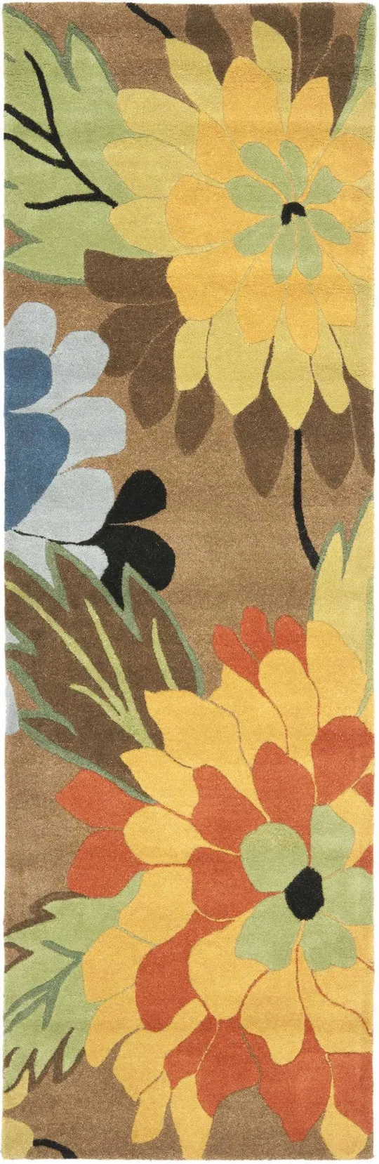 Safavieh Soho SOH761A 3&6x22 x 5&6x22 Brown, Multi Rug
