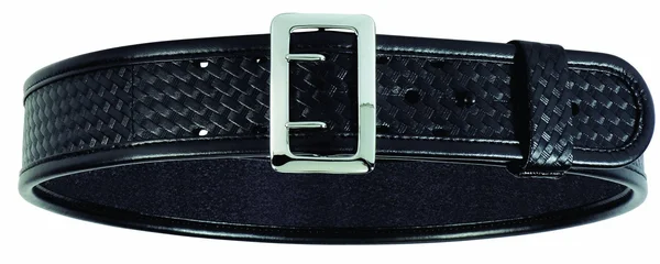 Bianchi 7960 Pln Black Sam Browne Belt with Brass Buckle (Size 42)