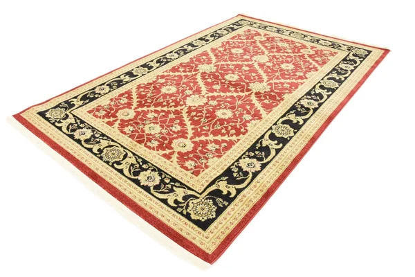 Unique Loom Freesia Edinburgh Area Rug - 5& x 8& Red