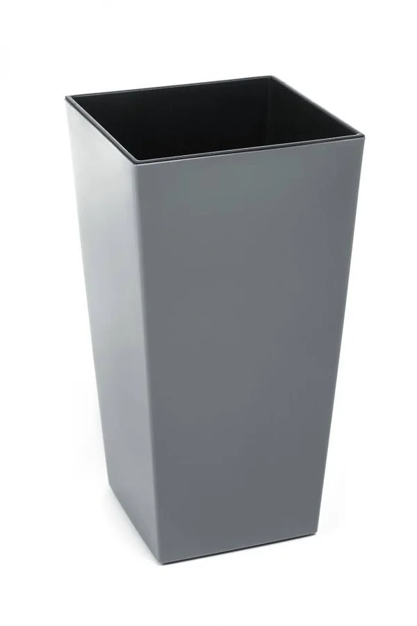 Plastic Flowerpot Finezia 250x250 mm - Gray