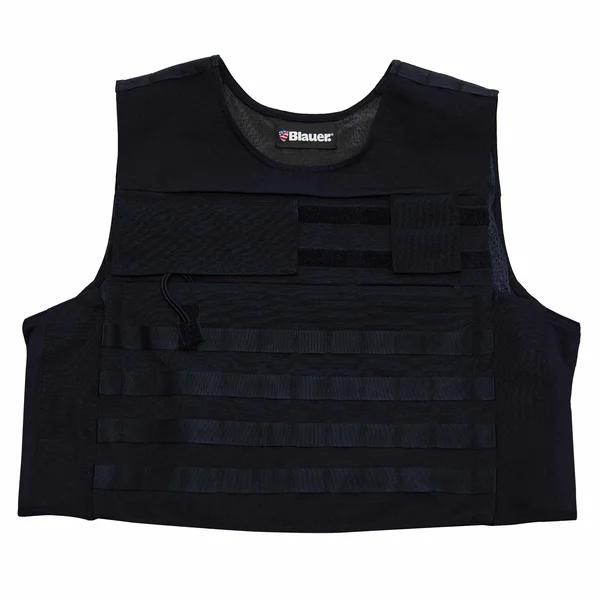 Mens External Plate Carrier - ArmorSkin TacVest XP Size 5X-Large Tall in Dark Navy Blue, Polyester by Blauer