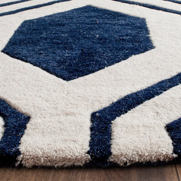 Safavieh 3' x 5' Chatham CHT760B Blue - Ivory Rug