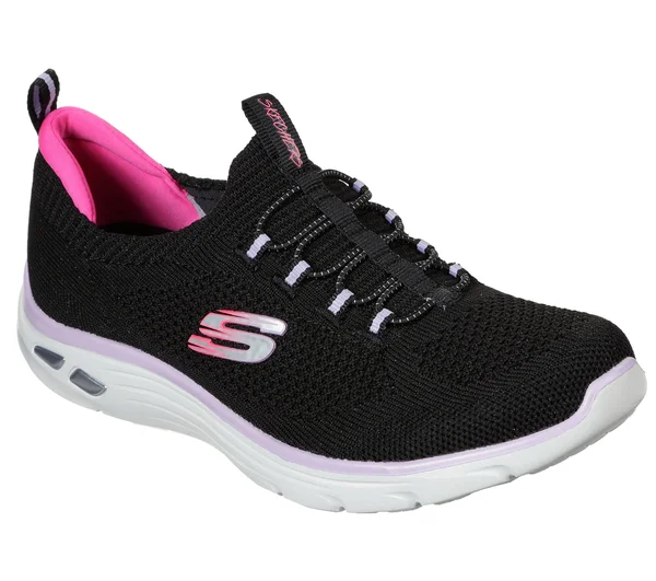Women's Skechers Empire D&Lux Paradise Sky Sneaker, Size: 11, Black