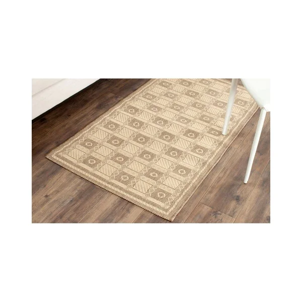 Safavieh Martha Stewart MSR4254 4&0x22 x 5&7x22 Creme - Brown Area Rug