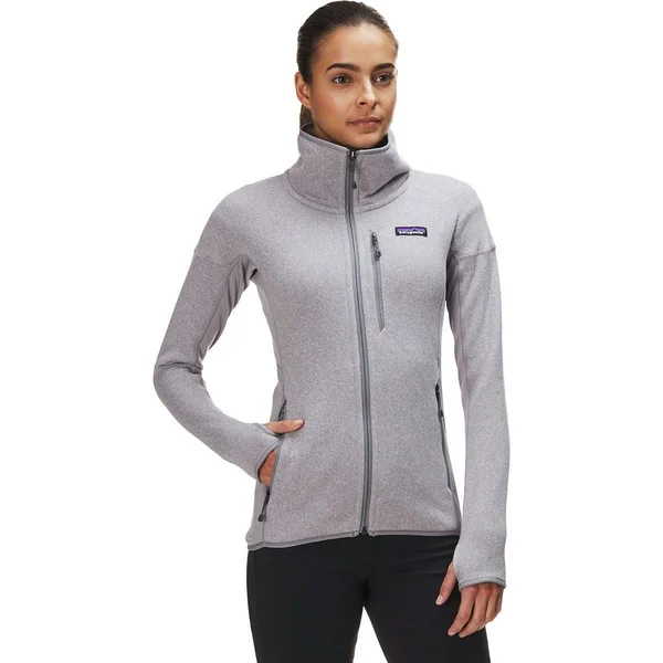 Patagonia Women's Drifter Grey Performance Better Sweater Jacket