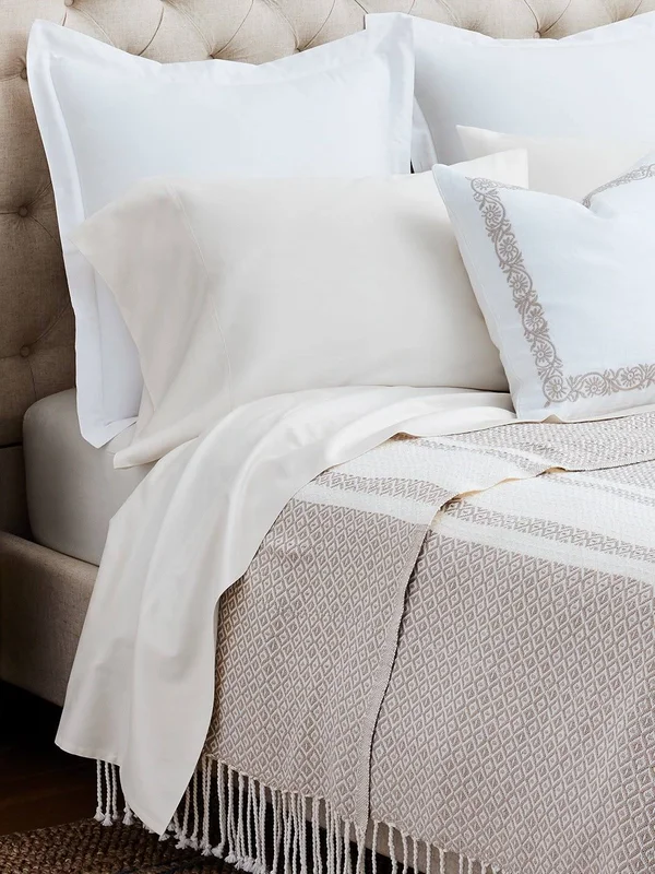 Boll & Branch Hemmed 4-Piece Organic Cotton Sheet Set - Natural