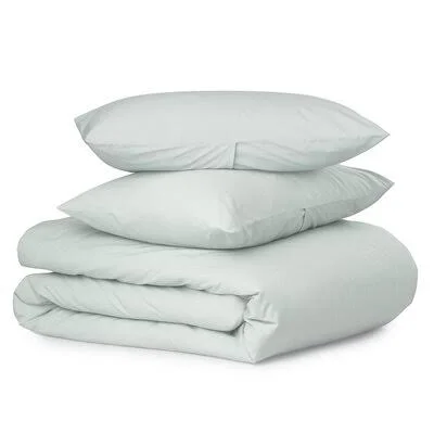 Leighton Reversible Duvet Cover Set Size: King Duvet Cover + 2 Shams - Color: Seafoam