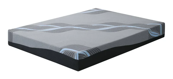 Wallace & Bay Cielo 10 in. Cooling Gel Memory Foam Mattress, Size: Queen, Gray