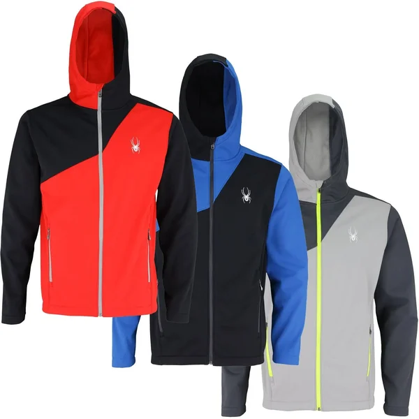Spyder Mens Zip-Up Jacket - S, Red