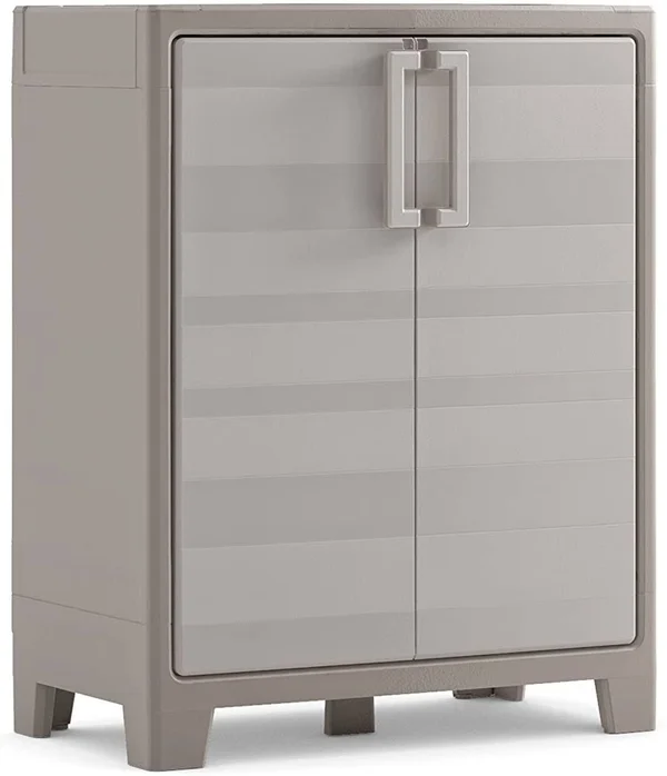 Kis Gulliver 9752000 0462 02 Plastic Cupboard - Low, 1 Piece, Beige