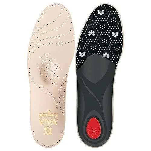 Pedag Viva Orthotic with Semi-Rigid Arch Support, Met and Heel Pad, Leather