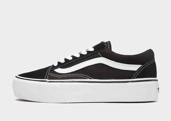 Vans Old Skool Platform Black/White