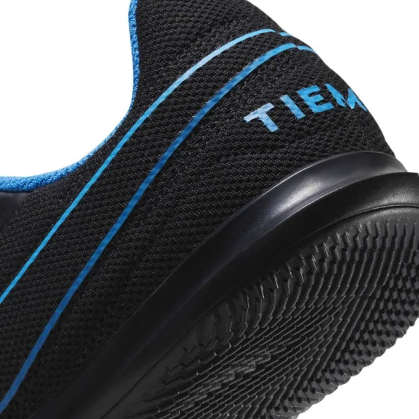 Nike Kids& Tiempo Legend 8 Club Indoor Soccer Shoes - Black