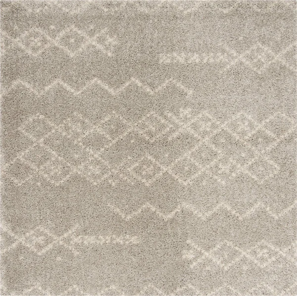 Safavieh Arizona Shag ASG745D 5&1x22 x 7&6x22 Grey, Ivory Area Rug